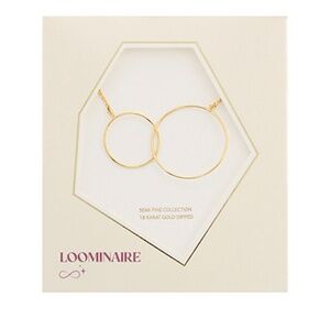 Interlocked Circle Pendant Necklace